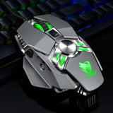 New Professional Gaming Mouse 6400 DPI LED Optical USB Wired  Computer Gamer  for PC