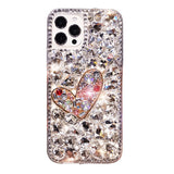 Samsung Mobile Phone With Diamond Shining Case Cover