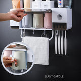 Bathroom Storage Toothbrush Holder Toothpaste Squeezer Household Items