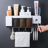 Bathroom Storage Toothbrush Holder Toothpaste Squeezer Household Items