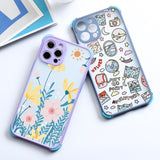 Painted Silicone Case For iphone Mini Phone Shell Bag