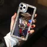 Crystal Bling Mirror Phone Case For IPhone Phone