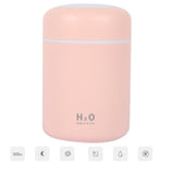 Portable Mini Air Humidifier 300ml Ultrasonic Aroma Essential Oil Diffuser USB