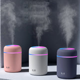 Portable Mini Air Humidifier 300ml Ultrasonic Aroma Essential Oil Diffuser USB