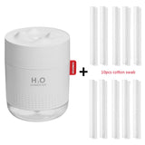 Portable Ultrasonic Humidifier 500ML Snow Mountain H2O USB Office