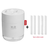 Portable Ultrasonic Humidifier 500ML Snow Mountain H2O USB Office