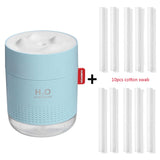 Portable Ultrasonic Humidifier 500ML Snow Mountain H2O USB Office