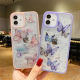 Butterfly Cute Cartoon Soft Silicone Clear Phone Case for IPhone