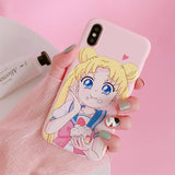 Sailor Moon Phone Case for Samsung Cute Soft Back Cover