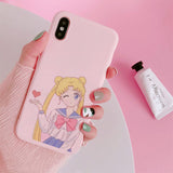 Sailor Moon Phone Case for Samsung Cute Soft Back Cover