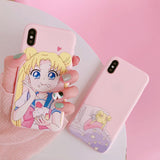 Sailor Moon Phone Case for Samsung Cute Soft Back Cover