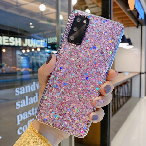 Sequins Phone Case For Samsung Galaxy