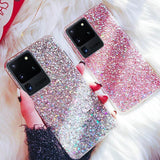 Sequins Phone Case For Samsung Galaxy