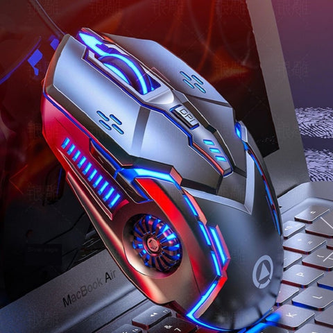 Silver Eagle Machinery Gaming Mouse Computer Desktop Laptop