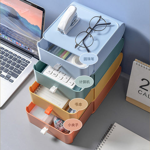 Office Small Storage Box Multi-layer Desk Rack Drawer