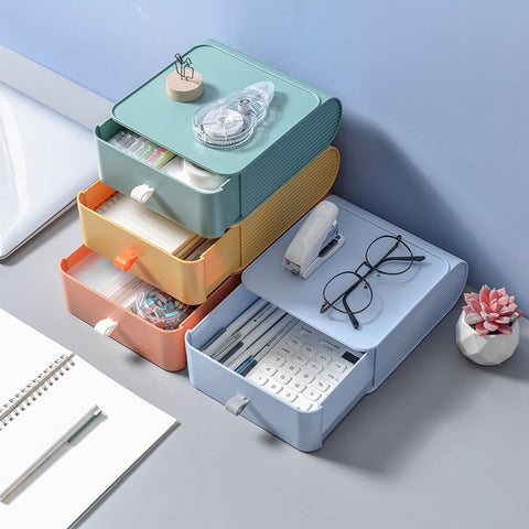 Office Small Storage Box Multi-layer Desk Rack Drawer