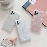 Square Shell Pattern Phone Case For Iphone