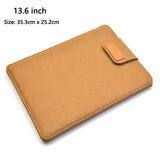 Suede Tablet Protection Case Laptop Bag E-BooksFor IPad