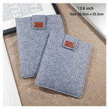 Suede Tablet Protection Case Laptop Bag E-BooksFor IPad