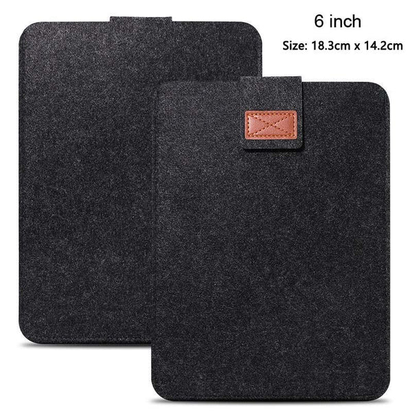 Suede Tablet Protection Case Laptop Bag E-BooksFor IPad