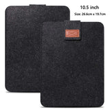 Suede Tablet Protection Case Laptop Bag E-BooksFor IPad