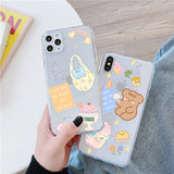 Summer Cute Cartoon Phone Case For Samsung Soft Back Cover