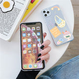 Summer Cute Cartoon Phone Case For Samsung Soft Back Cover