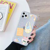 Summer Cute Cartoon Phone Case For Samsung Soft Back Cover