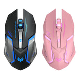 Rechargeable Silent Backlit USB Optical Wireless Gaming Mouse