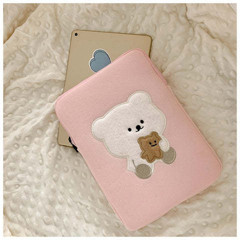 Cute Bear For Mac Apple Laptop Bag