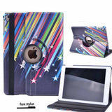 Ipad Tablet Case Degree Rotating Leather Case