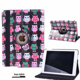 Ipad Tablet Case Degree Rotating Leather Case