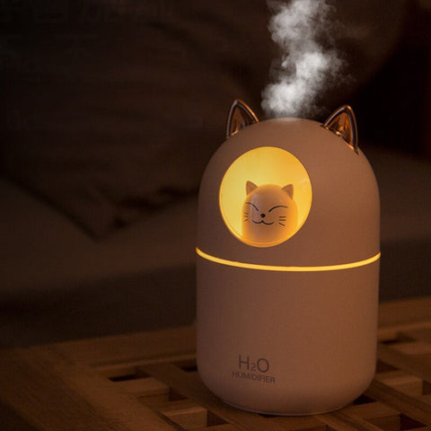 USB Humidifier  LED Lamp Home Appliances Humidificador Office