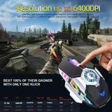 USB Wired Gaming Mouse Mechanical Feel PC