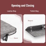 Laptop Bag Leather Notebook Bag Case Cover Macbook Air PC