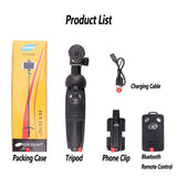 Ultra Light Tripod For Phone With Remote Control Monopod Selfie Stick