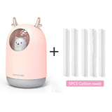 Ultrasonic Air Humidifier Aroma Air  Colors LED Lamp Office