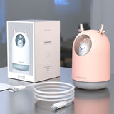 Ultrasonic Air Humidifier Aroma Air  Colors LED Lamp Office