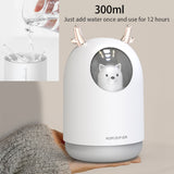 Ultrasonic Air Humidifier Aroma Air  Colors LED Lamp Office