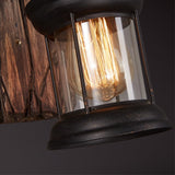 Vintage Industrial Wall Light Indoor Industrial Wood Creative Lamp