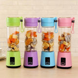 Portable Blender Usb Mixer Kitchen Electric Juicer Machine Mini Food Processor - honeylives