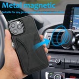 Wallet Leather Magnetic Case For iPhone Cover