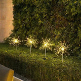 Fairy Garland LED Light  Outdoor Solar Fireworks String Garden