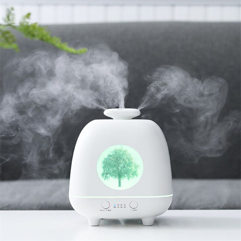 White Aroma Air Humidifier for Home Essential Oil Diffuser Office
