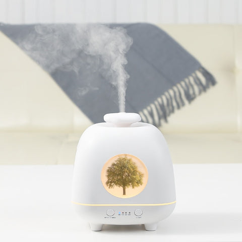 White Aroma Air Humidifier for Home Essential Oil Diffuser Office