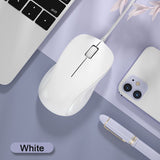 Wire Gaming Mouse  Ergonomic Laptop   Pink Girl Woman Magic