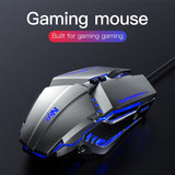 Wired Gaming Mouse Button DPI USB Mute Computer Mouse Gamer