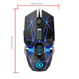 Wired Gaming Mouse 7 Buttons DPI LED Optical Computer Mouse Gamer Mice PC