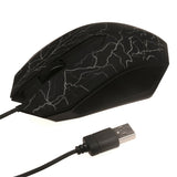 Wired USB PortOptical Gaming Mouse Small Special Shaped 3 Buttons