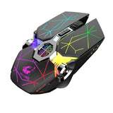 Wireless Gaming  USB Rechargeable Mute Backlight Mouse